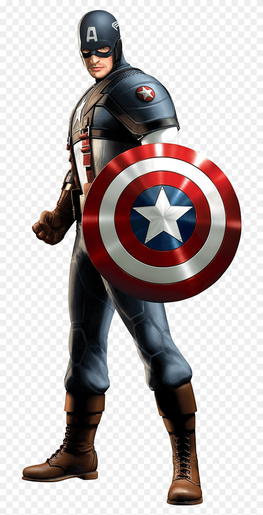 705x1583 Captain America Clipart Captain America Outfit Timeline, Armor, Person, Human HD PNG Download