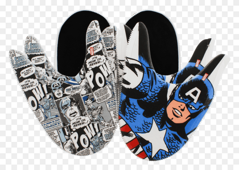 1176x814 Captain America Retro Comic Mix N Match Zlipperz Set Captain America, Clothing, Apparel, Skateboard HD PNG Download