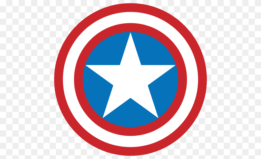 512x512 Captain America Shield Cake Templetes Superhero, Star Symbol, Symbol, Armor Sticker PNG