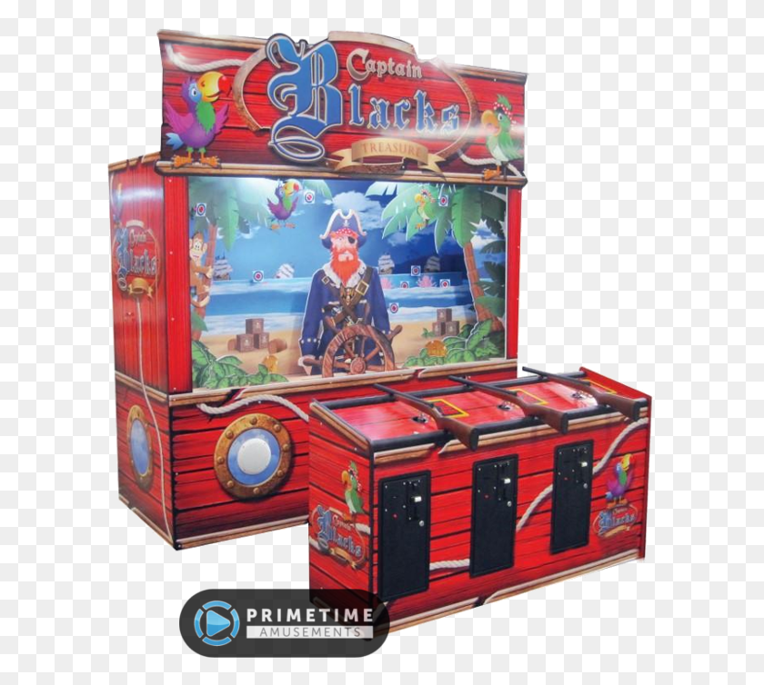 605x694 Капитан Black39S Treasure Shooting Galley От Sega Amusements Carnival, Аркадный Игровой Автомат, Человек, Человек Hd Png Скачать