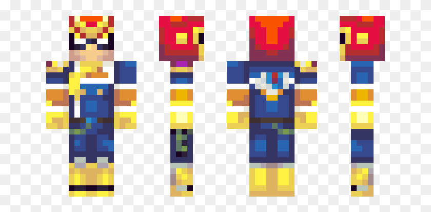 661x353 Captain Falcon Skin Minecraft, Graphics, Sweets HD PNG Download