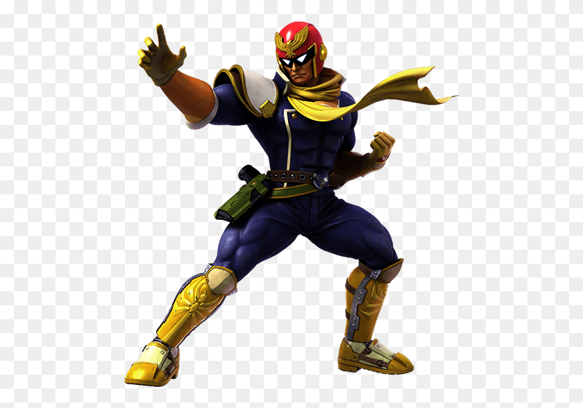 484x528 Captain Falcon Super Smash Bros Ultimate Captain Falcon Smash Ultimate, Ninja, Person, Human HD PNG Download