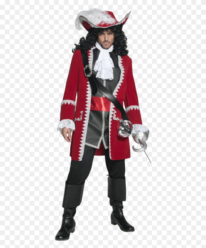 394x952 Captain Hook Costume Odessa Opera, Clothing, Apparel, Person HD PNG Download