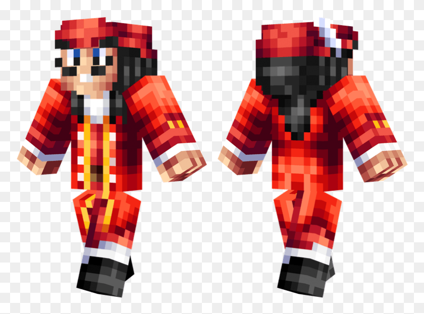 782x564 Captain Hook Minecraft Armour Skin, Clothing, Apparel, Costume HD PNG Download