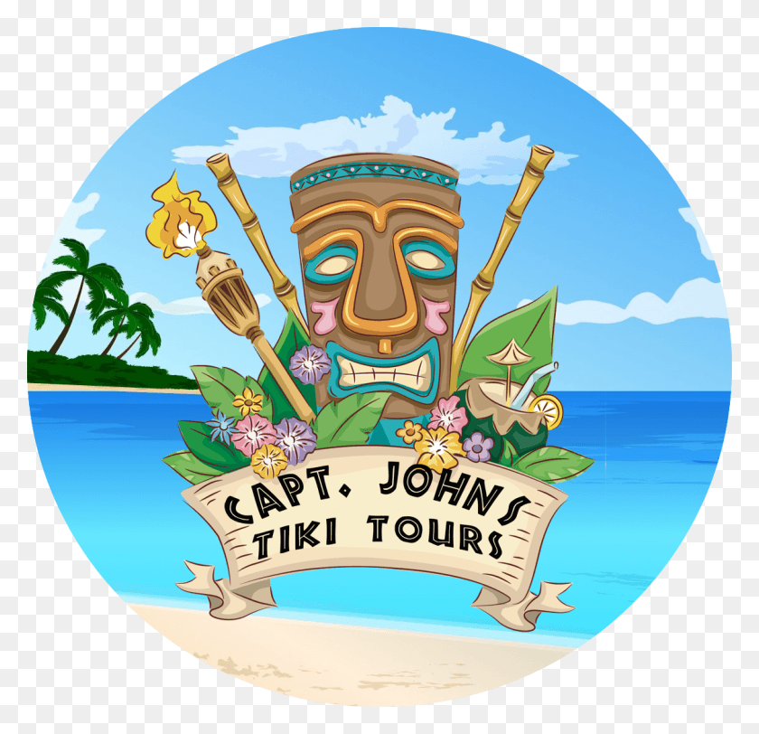 1124x1084 Captain John39s Tiki Tours Illustration, Building, Symbol, Architecture HD PNG Download