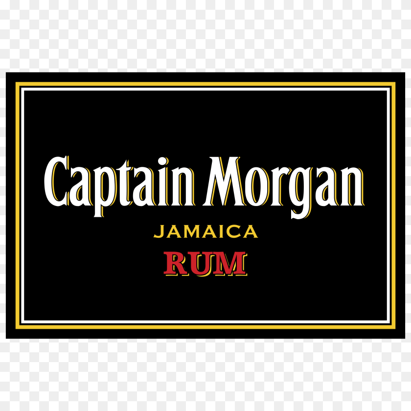 Captain Morgan Logo Vector, Text Transparent PNG