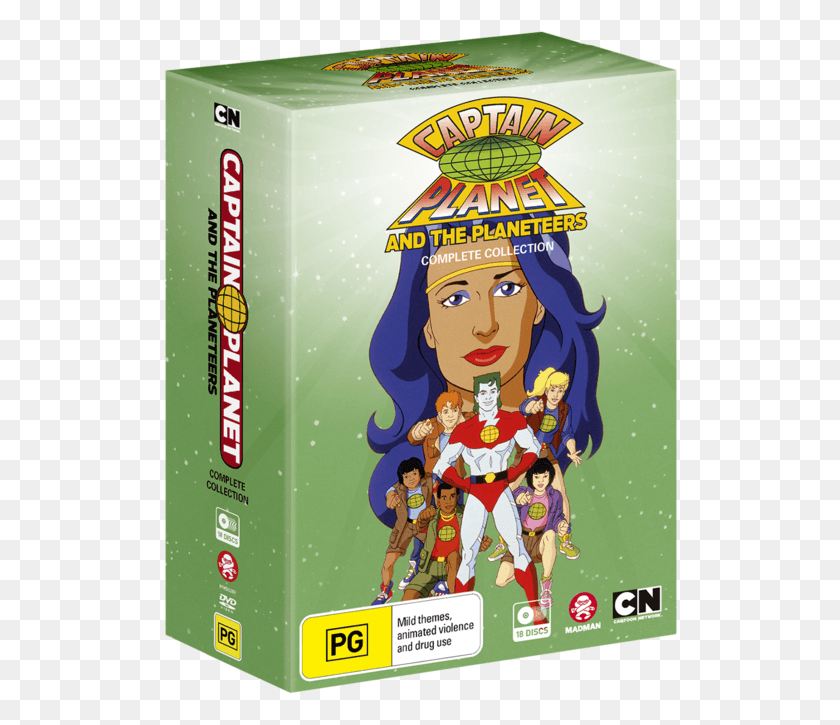 515x665 Captain Planet Dvd Complete Series, Person, Human, Advertisement HD PNG Download