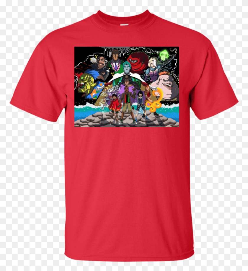 921x1014 Captain Planet Redesign By Your Powers Combined T Shirt Shirt, Clothing, Apparel, T-shirt HD PNG Download