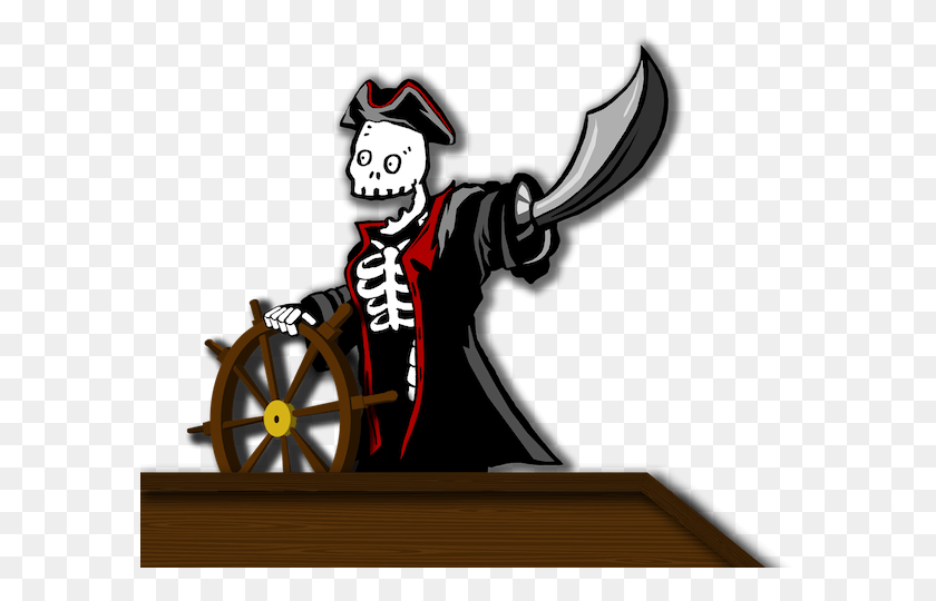 589x480 Captain Spoopy Bones And The Magnificent Quest For Cartoon, Pirate, Wheel, Machine HD PNG Download