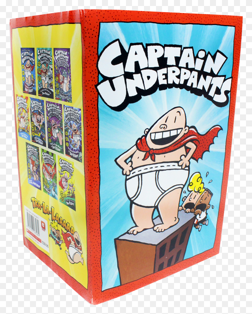 1163x1466 Captain Underpants Books Captain Underpants 10 Book, Text, Poster, Advertisement HD PNG Download