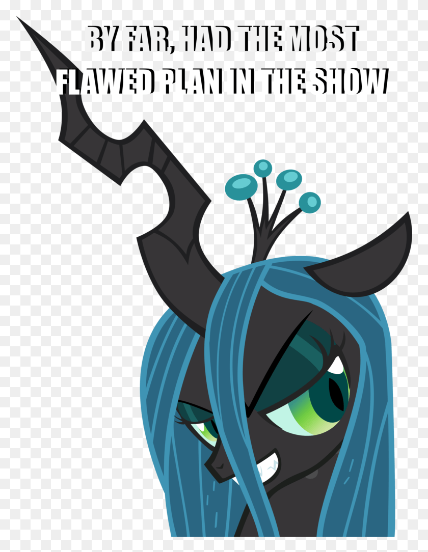 778x1024 Descargar Png Caption Evil Grin Grin Image Macro Insult Meme Queen Chrysalis Moving Gifs, Graphics, Plant Hd Png