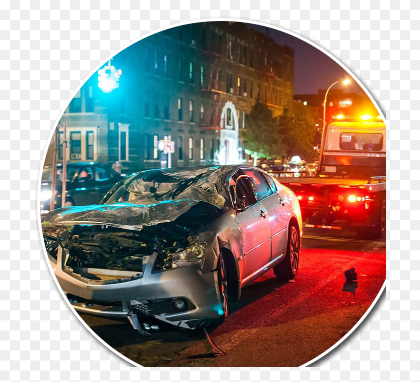 705x703 Car Accident Car Accidents At Night, Vehicle, Transportation, Wheel Descargar Hd Png