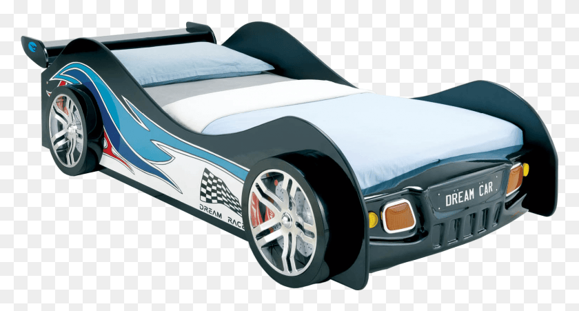 1524x764 Descargar Png Coche Cama Dream Racer Con Luces, Vehículo, Transporte, Automóvil Hd Png