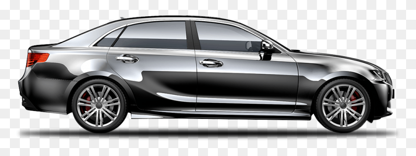 1019x335 Car Car From Side Angle, Sedan, Vehicle, Transportation HD PNG Download
