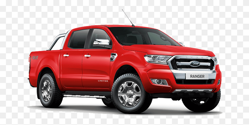 666x362 Car Colour Colorado Light Grey Ford Ranger, Pickup Truck, Truck, Vehicle HD PNG Download