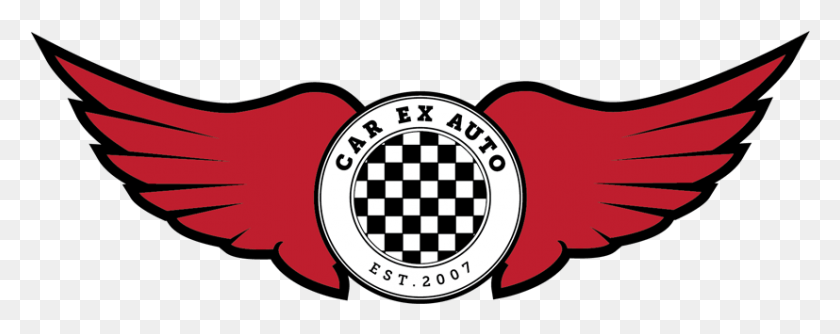 827x291 Car Ex Auto Sales Emblem, Logo, Symbol, Trademark HD PNG Download