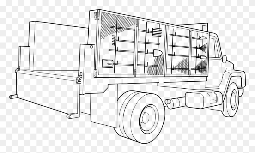 1316x750 Descargar Png Coche Camión De Basura Vehículo Monster Truck Truck Clip Art, Pac Man, Marcador Hd Png