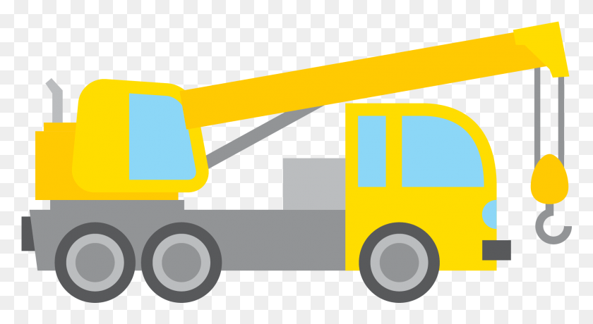 1842x945 Car Heavy Equipment Vehicle Clip Art Construction Vehicle Clip Art, Transportation, Van, Truck HD PNG Download