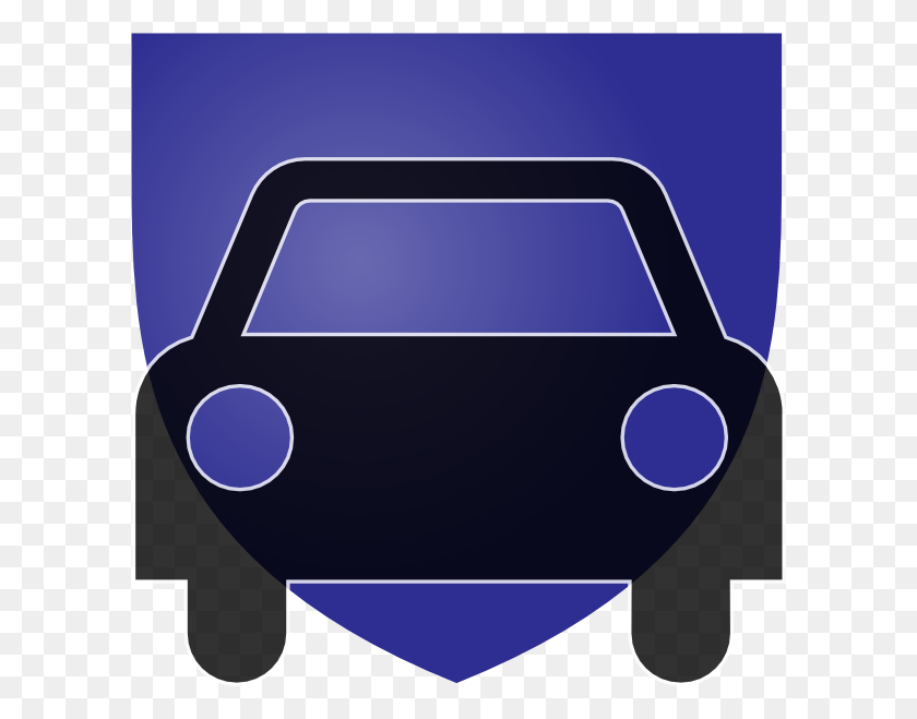 600x599 Car Insurance Clip Art Logo Carro De Frente, Cushion, Vehicle, Transportation HD PNG Download