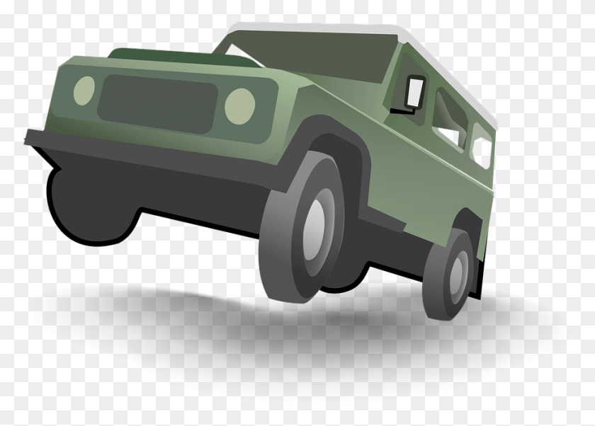 908x631 Car Jeep Vehicle Transportation Transport 4wd Clipart, Automobile HD PNG Download
