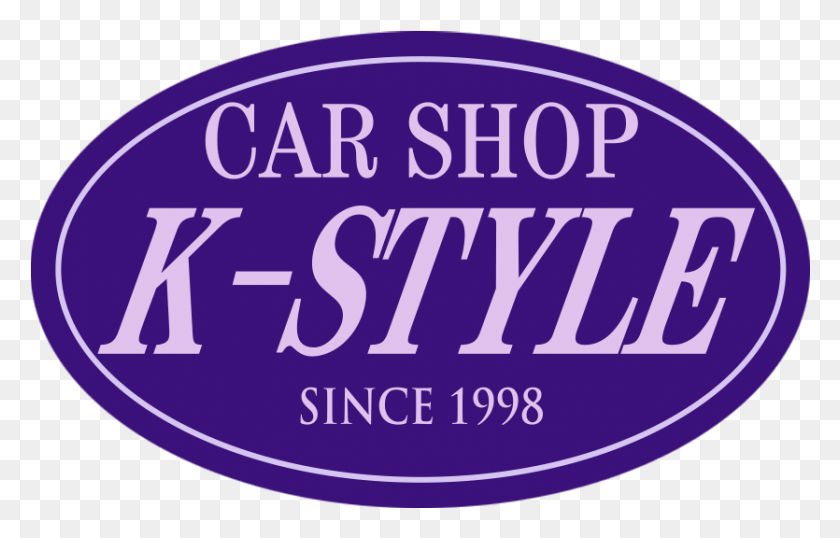 835x512 Descargar Png Car Shop K Style Oval Diego Carracedo, Etiqueta, Texto, Logotipo Hd Png