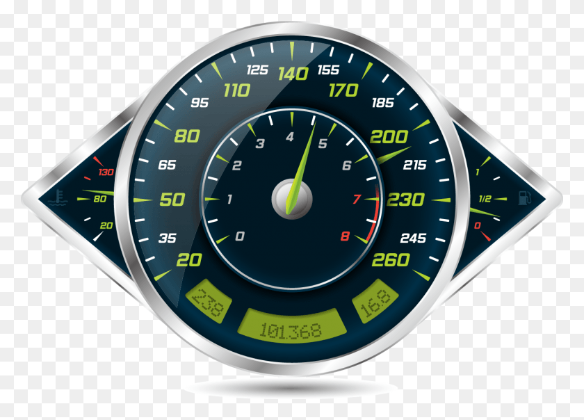 1352x943 Car Svg Transparent Odometer, Gauge, Wristwatch, Tachometer HD PNG Download