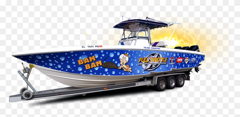 882x395 Car Wraps Wrap A Boat, Vehicle, Transportation, Rowboat HD PNG Download