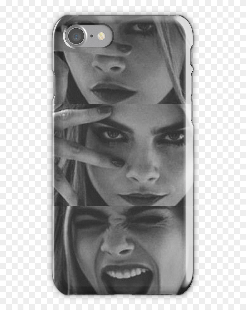527x1001 Cara Delevingne Iphone 7 Snap Case Cara Delevingne Picture Collage, Head, Person, Human HD PNG Download