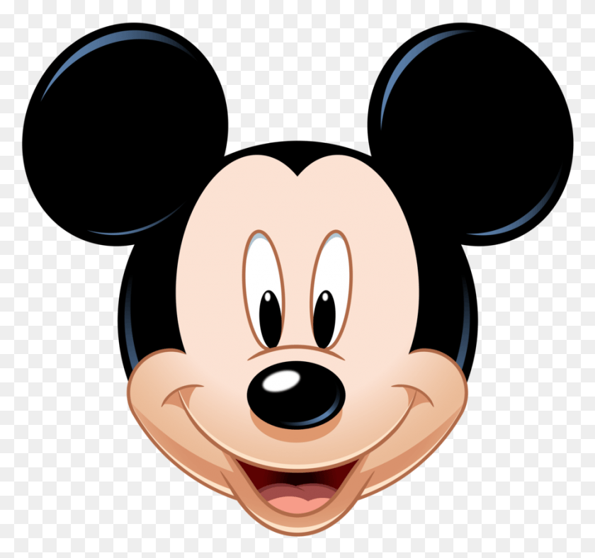 893x834 Descargar Png Cara Mickey Mouse Rostro De Mickey Mouse, Animal, Cabeza, Planta Hd Png