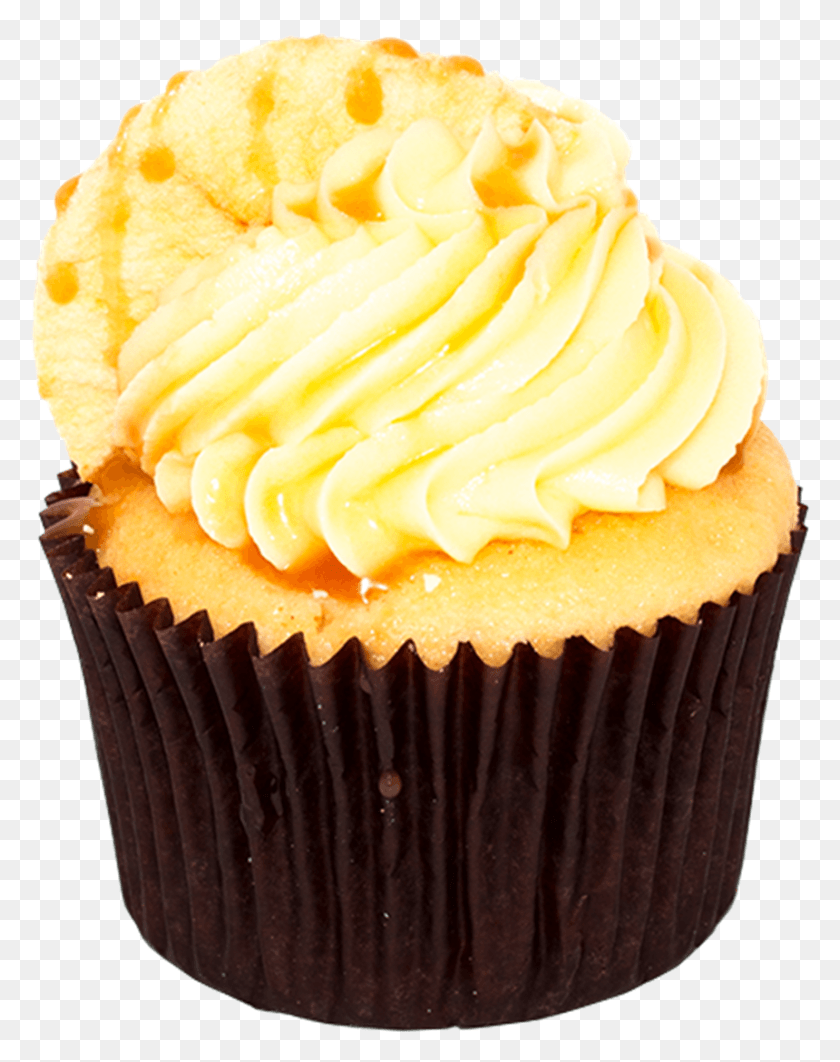 860x1105 Caramel Apple Cupcake Cupcake, Cream, Cake, Dessert HD PNG Download