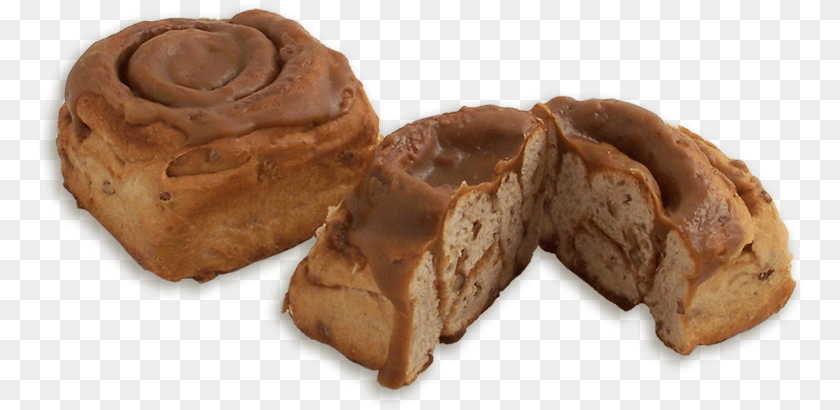Caramel Pecan Bun Potato Bread, Food, Sandwich Sticker PNG