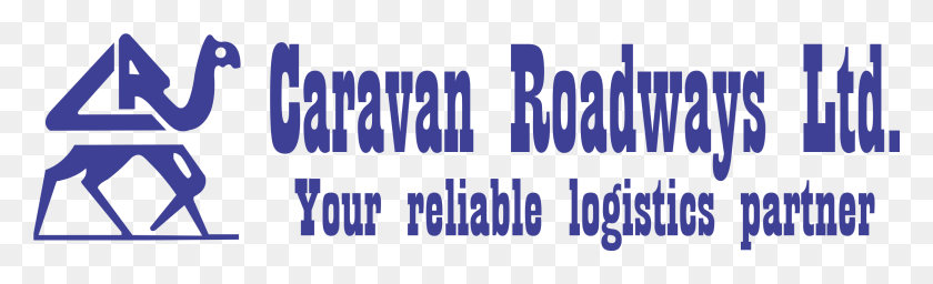 2427x610 Caravan Roadways Caravan Roadways Oval, Logo, Symbol, Trademark HD PNG Download