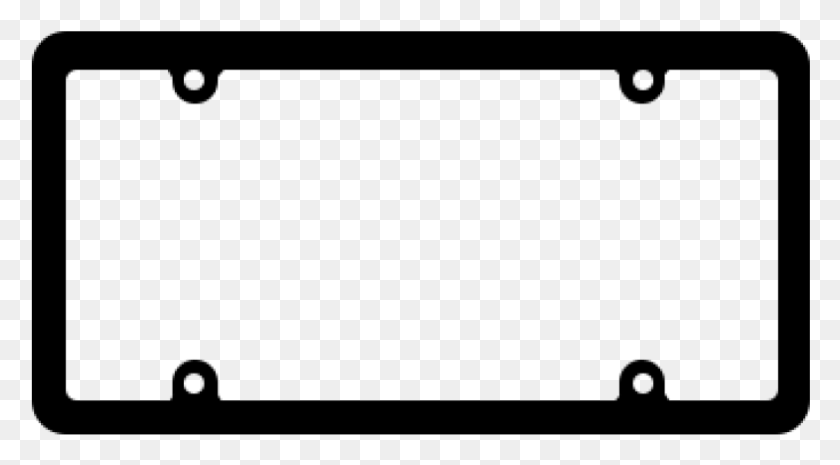 786x409 Carbon Fiber Slim License Plate Frame, Gray, World Of Warcraft HD PNG Download