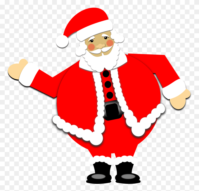 1238x1181 Card Christmas Greeting Noel Image Teaching Santa Clip Art, Performer, Elf, Snowman HD PNG Download