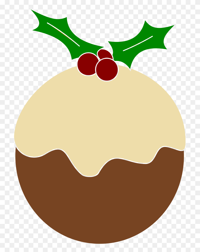 729x998 Card Christmas Pudding, Plant, Food, Fruit HD PNG Download