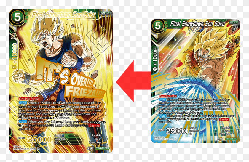 785x491 Card Final Showdown Son Goku, Плакат, Реклама, Флаер Hd Png Скачать