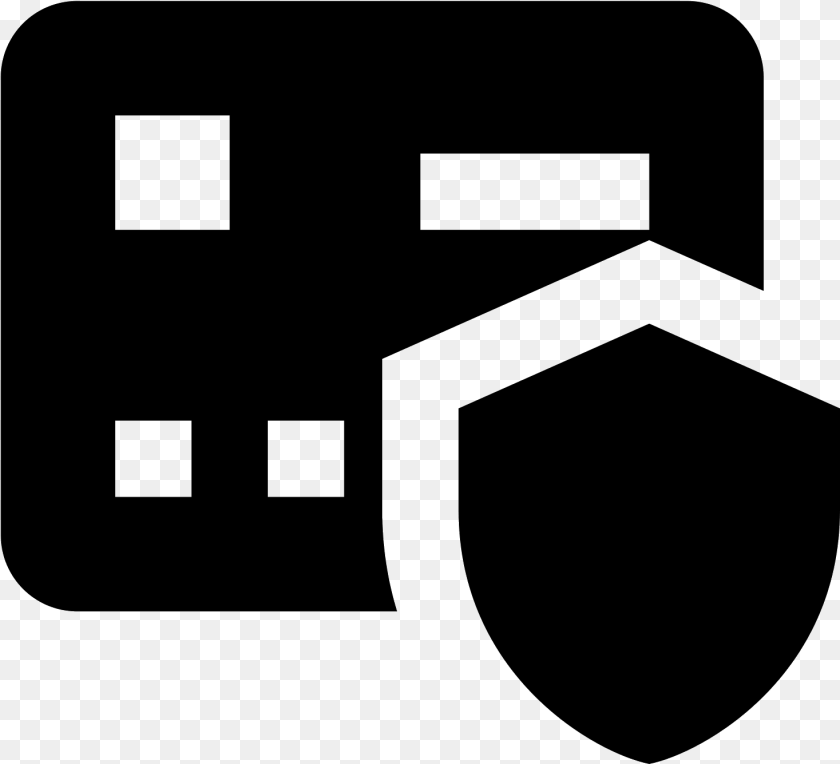 1468x1335 Card Security Icon, Gray Clipart PNG