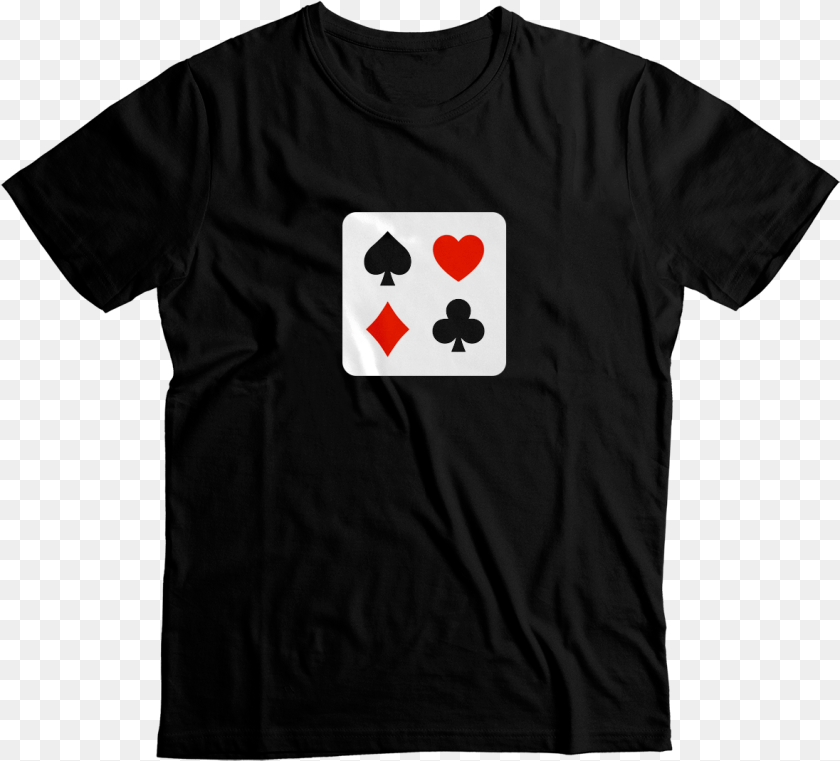 Card Suits Active Shirt, Clothing, T-shirt, Symbol Sticker PNG