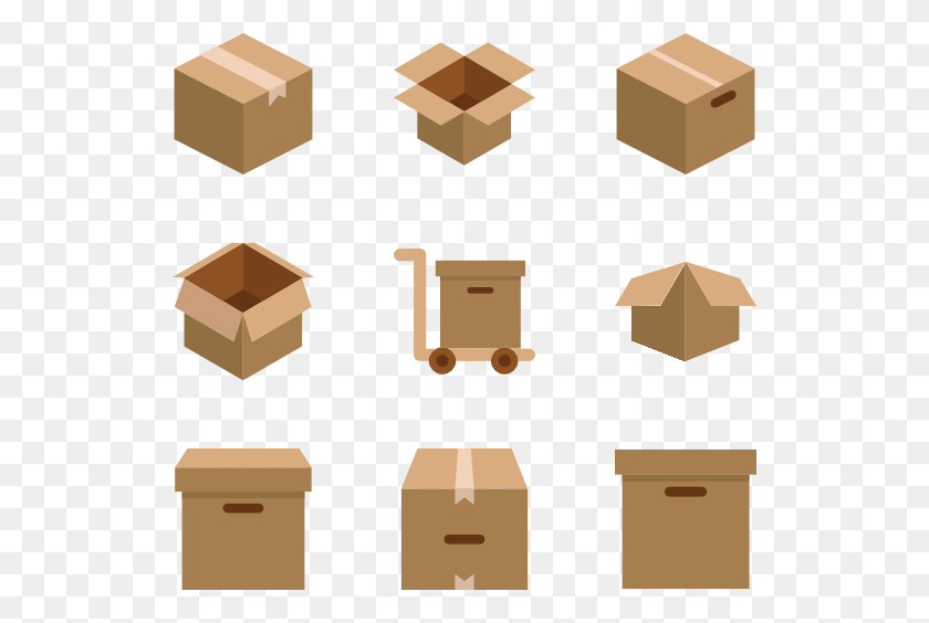 600x564 Cardboard Icon Packs, Box, Carton, Package, Package Delivery Sticker PNG