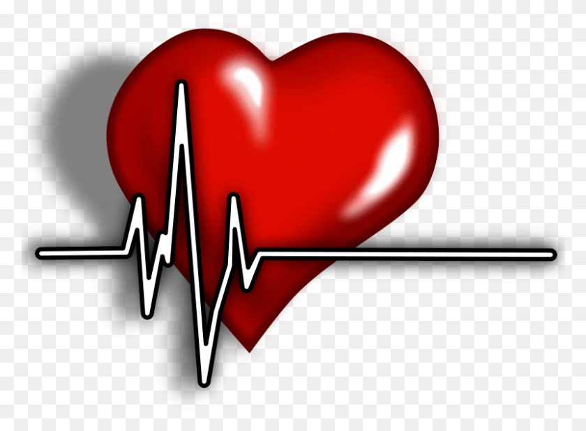 801x574 Cardiac Nurse Clipart Cardiac Clipart, Heart HD PNG Download