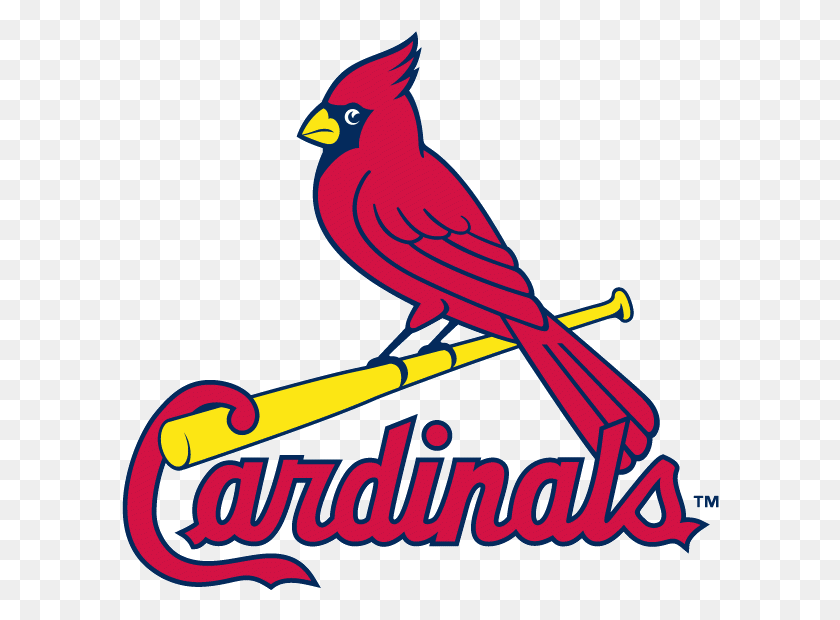 598x560 Cardinals Mlb Logo, Animal, Cardinal, Bird HD PNG Download