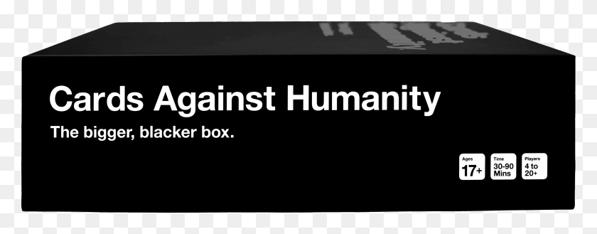 3343x1155 Cards Against Humanity Darkness, Text, Business Card, Paper HD PNG Download