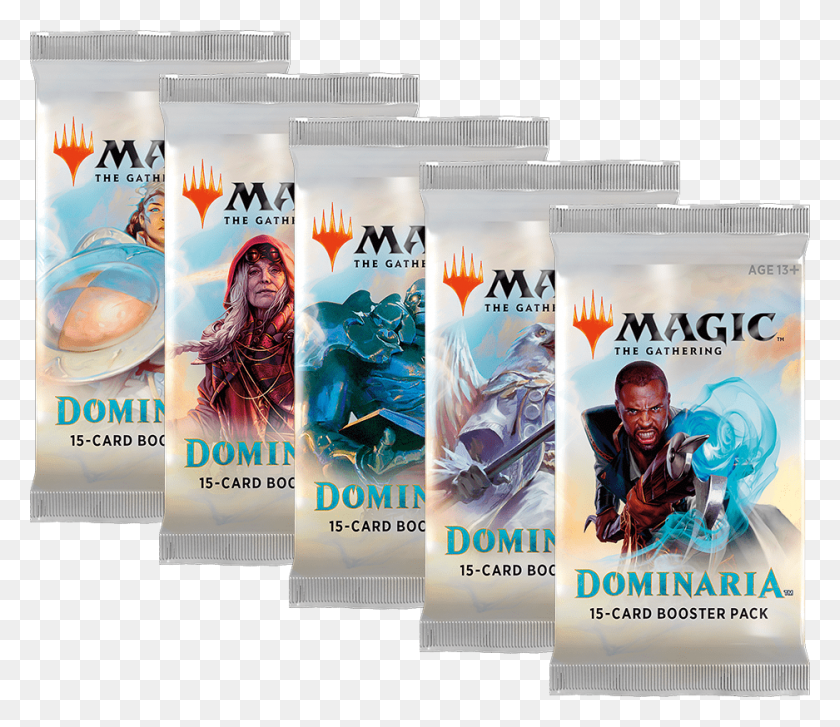 937x802 Cards Magic The Gathering Dominaria Mtg Dominaria Booster Pack, Person, Human, Flyer HD PNG Download