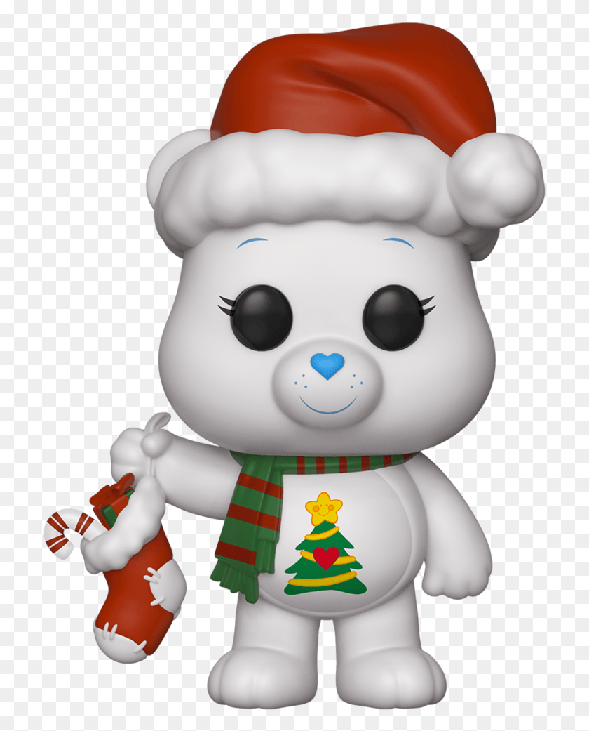 717x981 Care Bears Christmas Wishes Bear Care Bear Funko Pop, Figurine, Toy, Robot HD PNG Download