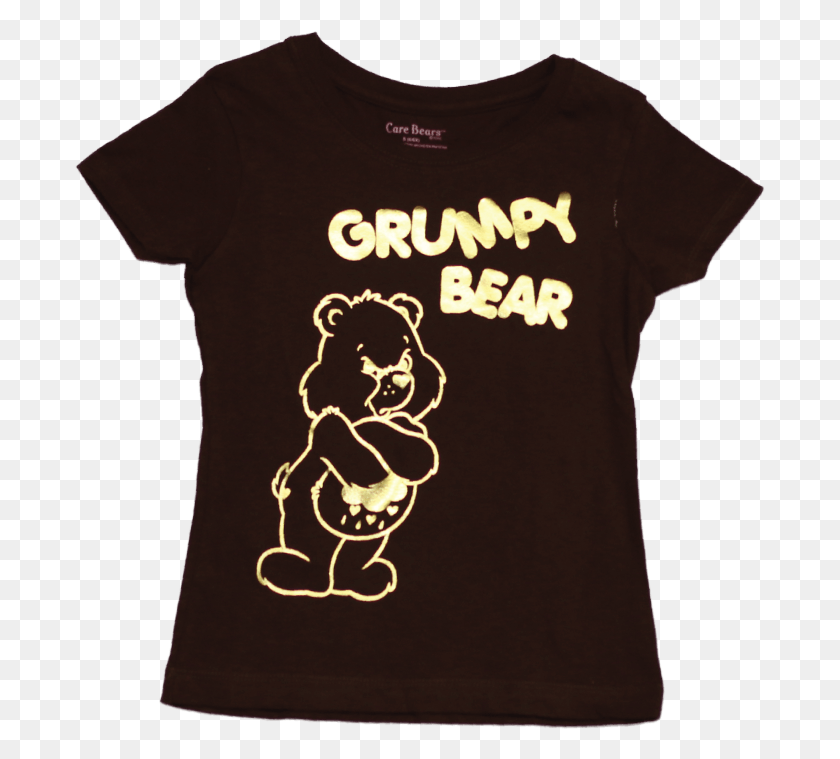 691x699 Care Bears Grumpy Bear Youth T Shirt Active Shirt, Clothing, Apparel, T-shirt HD PNG Download