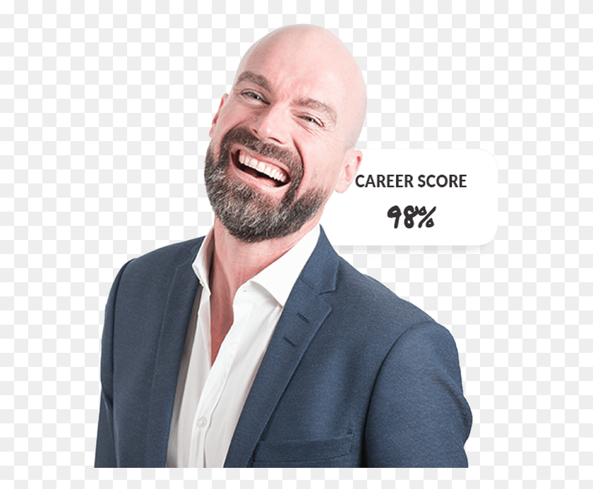 580x633 Career Score Shaved Head Men, Face, Person, Human HD PNG Download