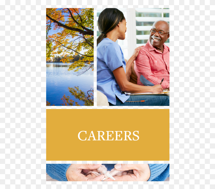 484x678 Careers At The Arbors At Glendale Gardens In Clinton Home Healthcare Services, Person, Human, Advertisement HD PNG Download