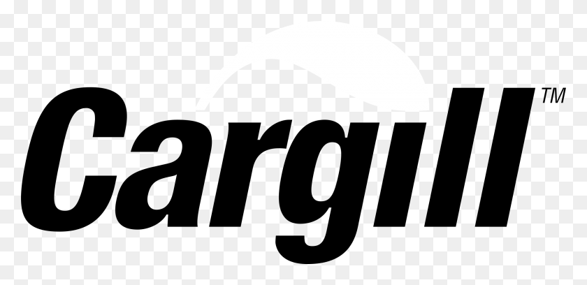 2400x1072 Cargill 2 Logo Черно-Белая Графика, Стул, Мебель Hd Png Скачать