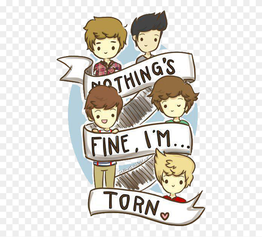 485x701 Caricaturas De One Direction One Direction Cartoon Drawing, Text, Alphabet, Face HD PNG Download