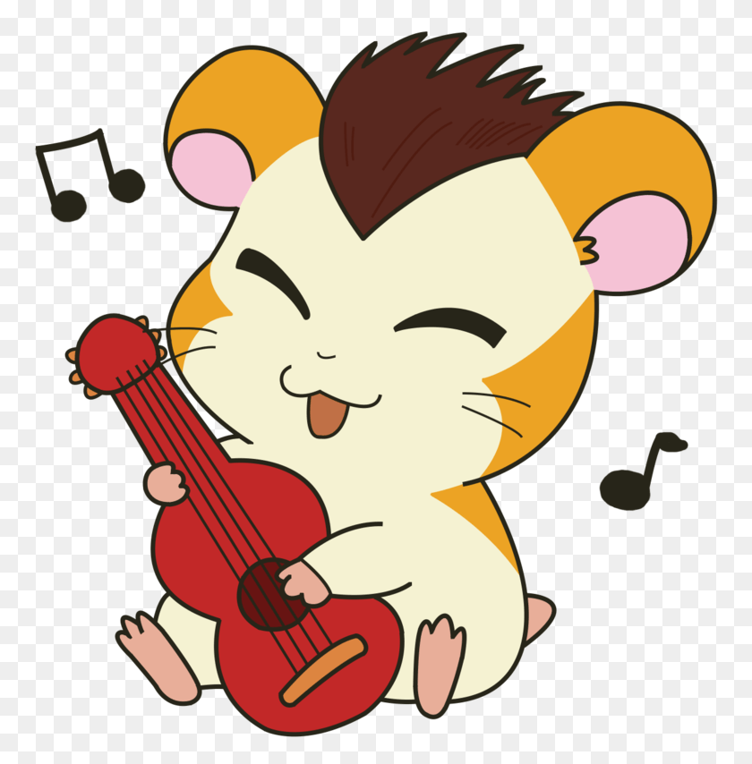765x794 Caricaturas Dibujo Hamtaro Fondo De Escritorio Kawaii Jingle Hamtaro, Leisure Activities, Violin, Musical Instrument HD PNG Download
